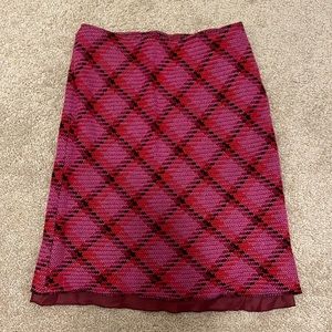 Anna Sui size 10 lined skirt.